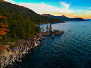 Chimney Beach Sunset