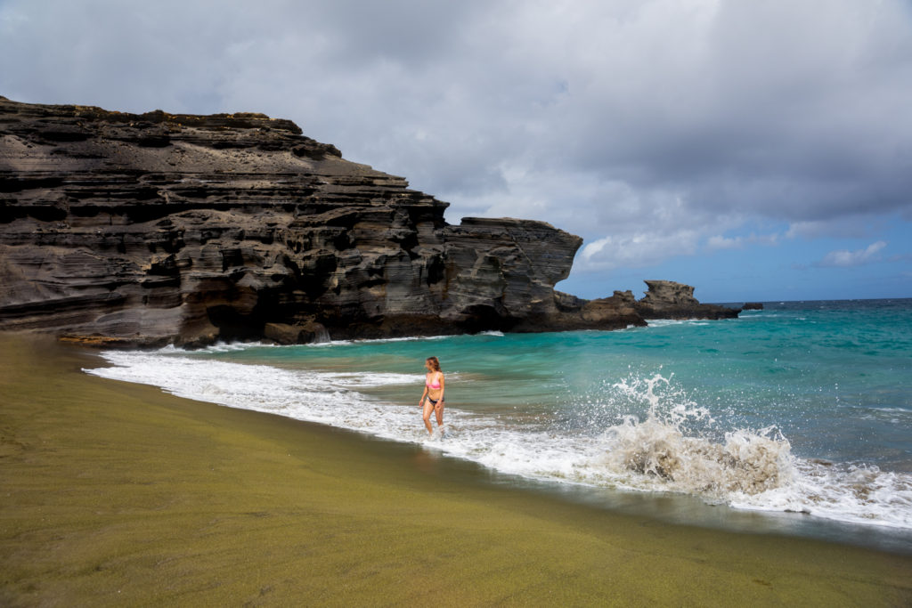 10 things to do on Big Island - Papakolea Beach