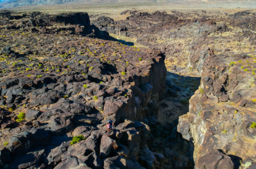 History of Fossil Falls