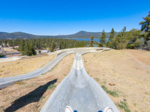 Alpine slide at Magic Mountain - Big Bear, CA