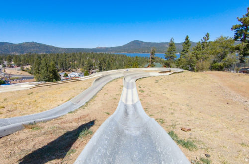 Alpine slide at Magic Mountain - Big Bear, CA