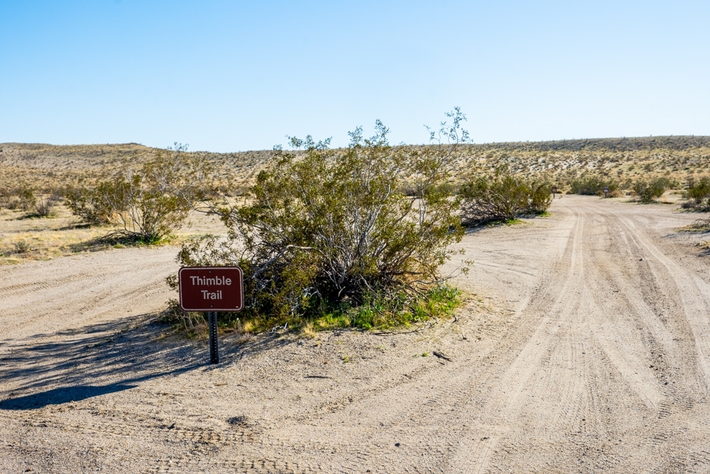 Thimble Trail Road entrance