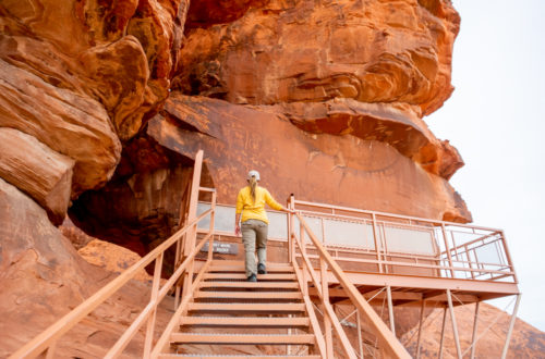 Atlatl Rock - Valley of Fire State Park, NV