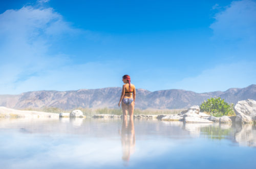 Wild Willy's Hot Spring in Mammoth Lakes, CA