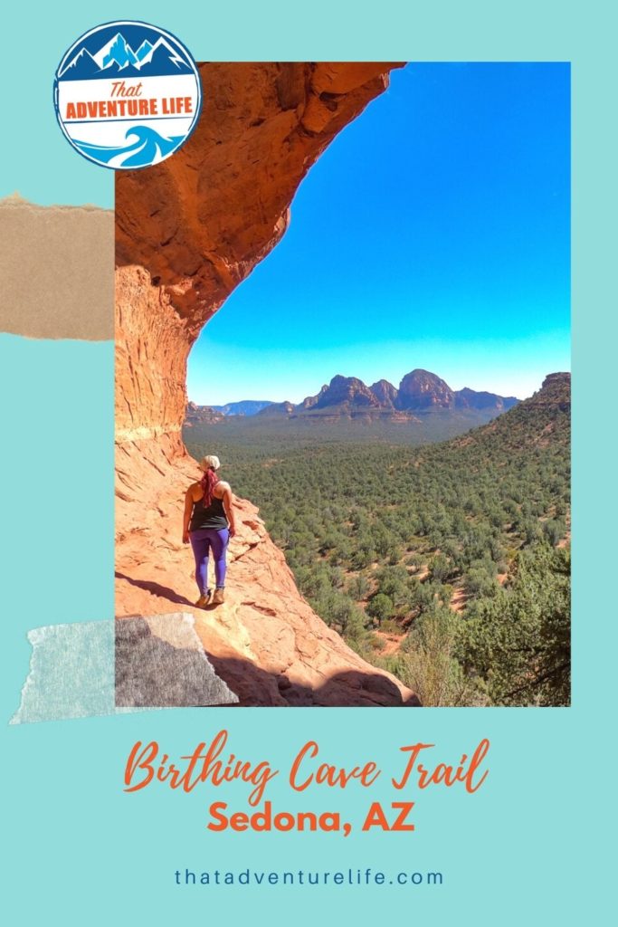 Birthing Cave hike in Sedona, Arizona Pin 1