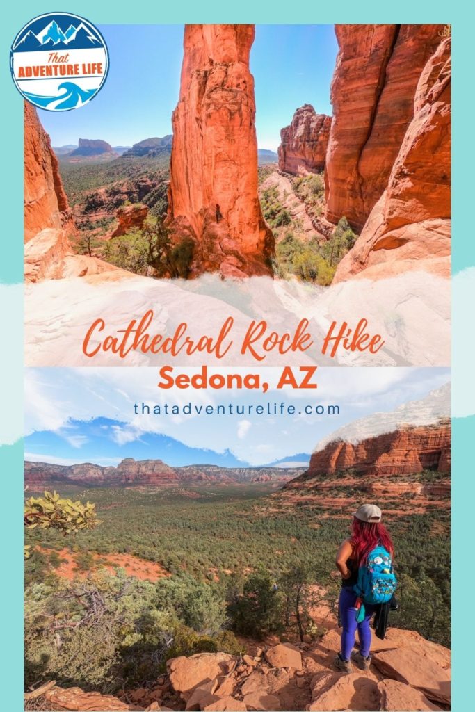 Cathedral Rock hike in Sedona, Arizona Pin 3