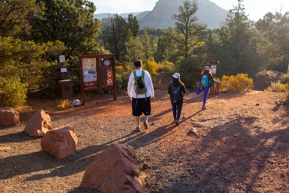 Mescal trail Trailhead