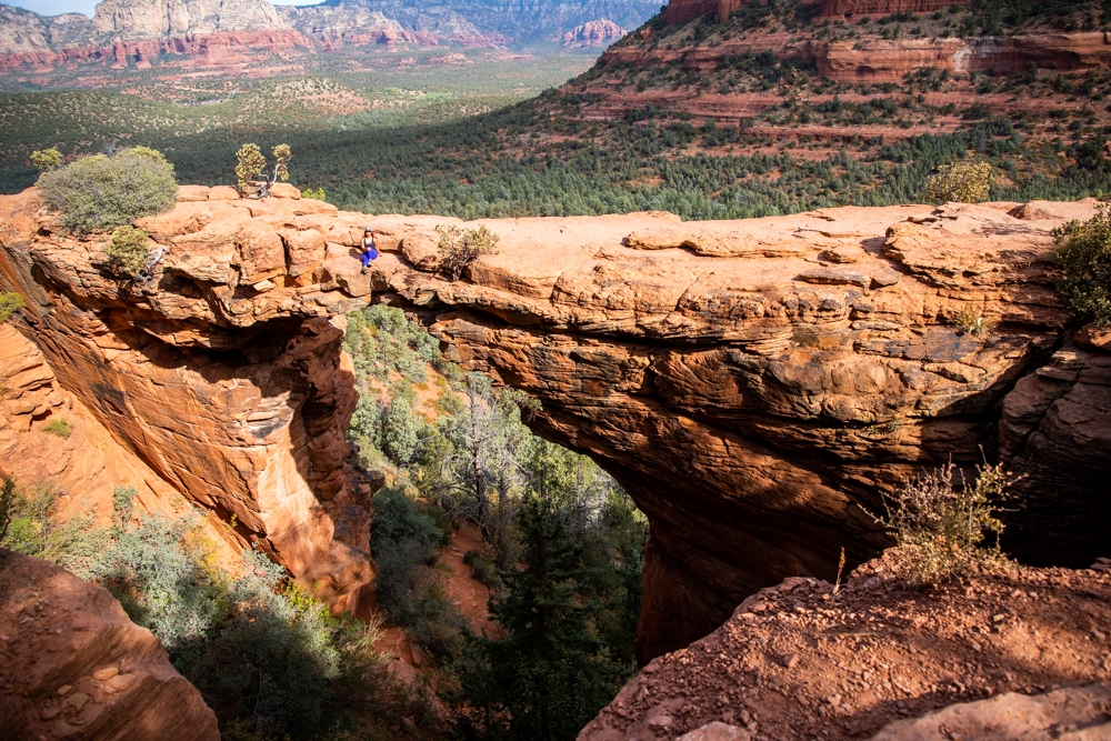 Devil's Bridge Trail in Sedona, Arizona