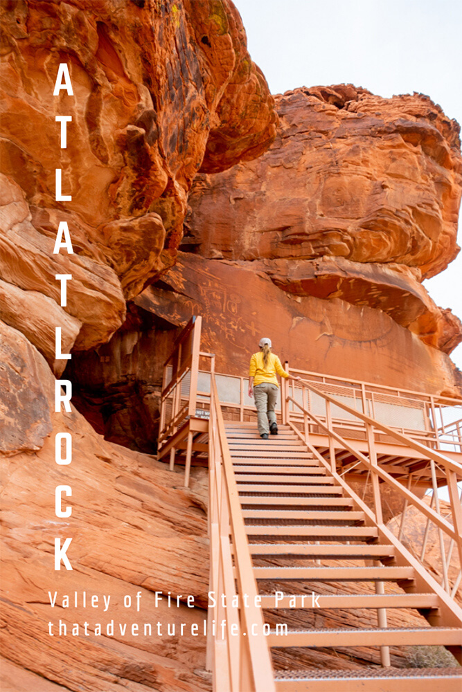 Atlatl Rock - Valley of Fire State Park, NV Pin 3