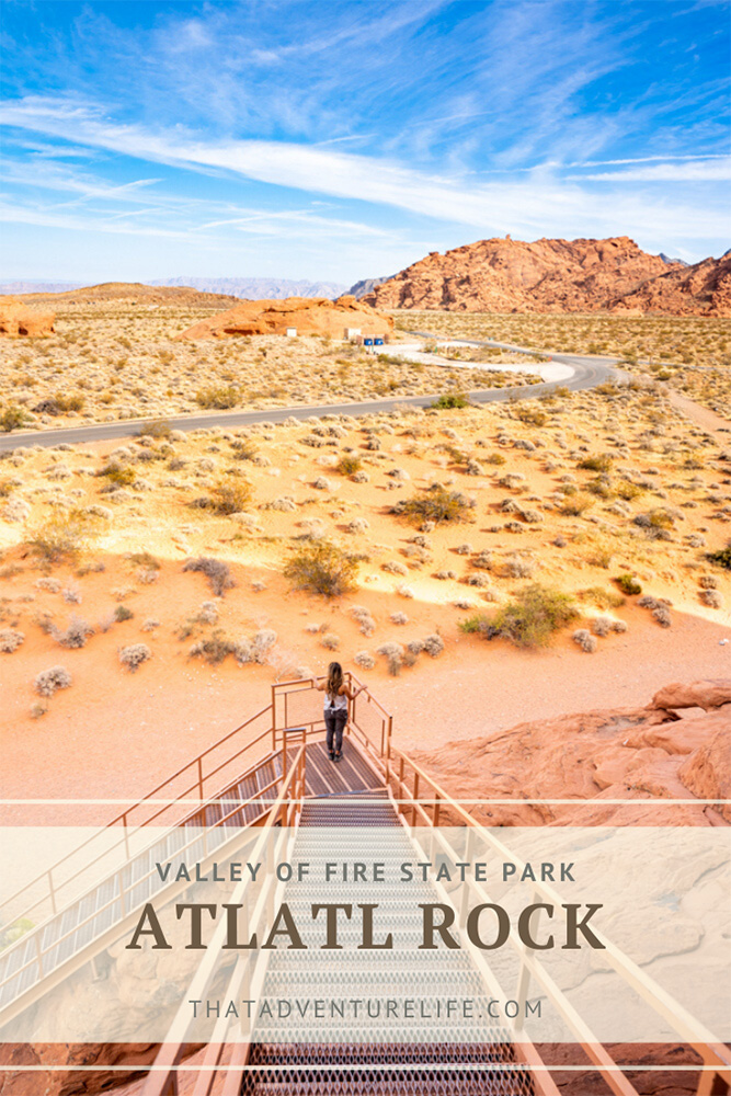 Atlatl Rock - Valley of Fire State Park, NV Pin 2