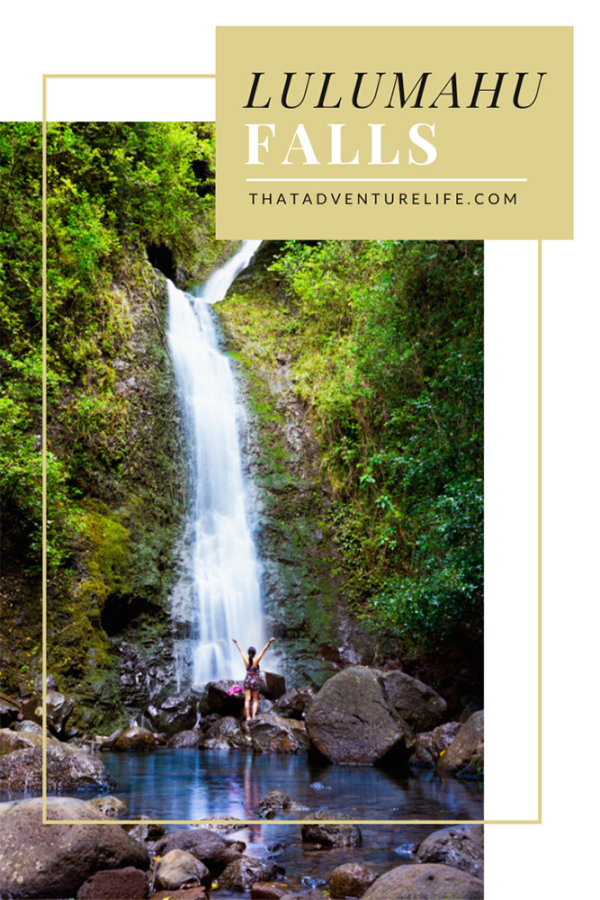 Lulumahu Falls - Oahu, Hawaii Pin 3