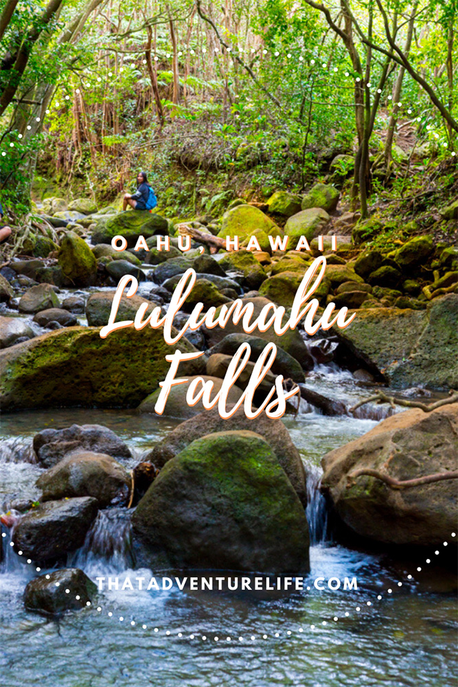 Lulumahu Falls - Oahu, Hawaii Pin 1