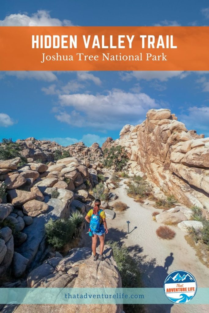 Hidden Valley Trail in Joshua Tree National Park Pin 1