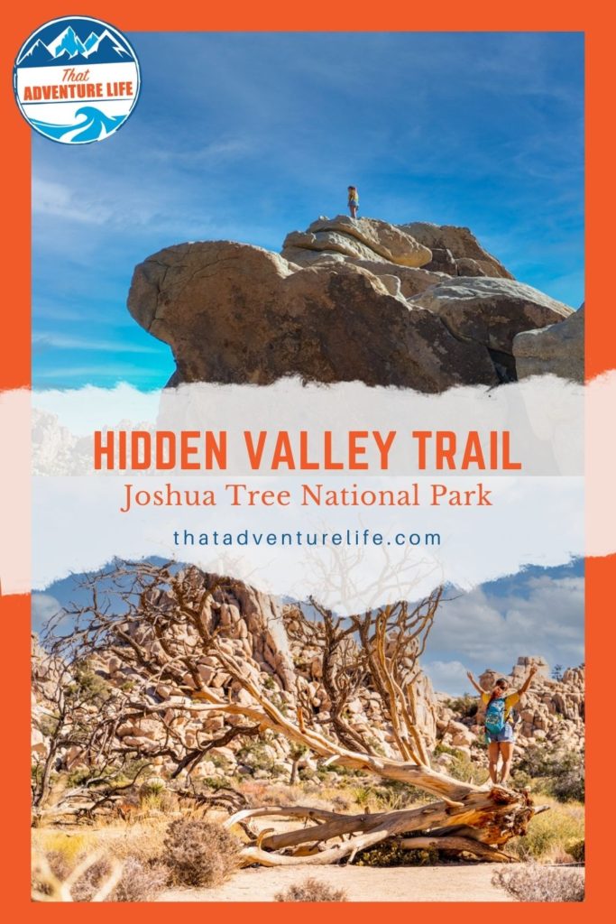 Hidden Valley Trail in Joshua Tree National Park Pin 2