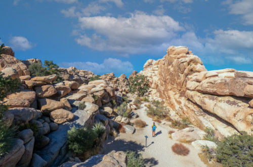 Hidden Valley Nature Trail at Joshua Tree National Park