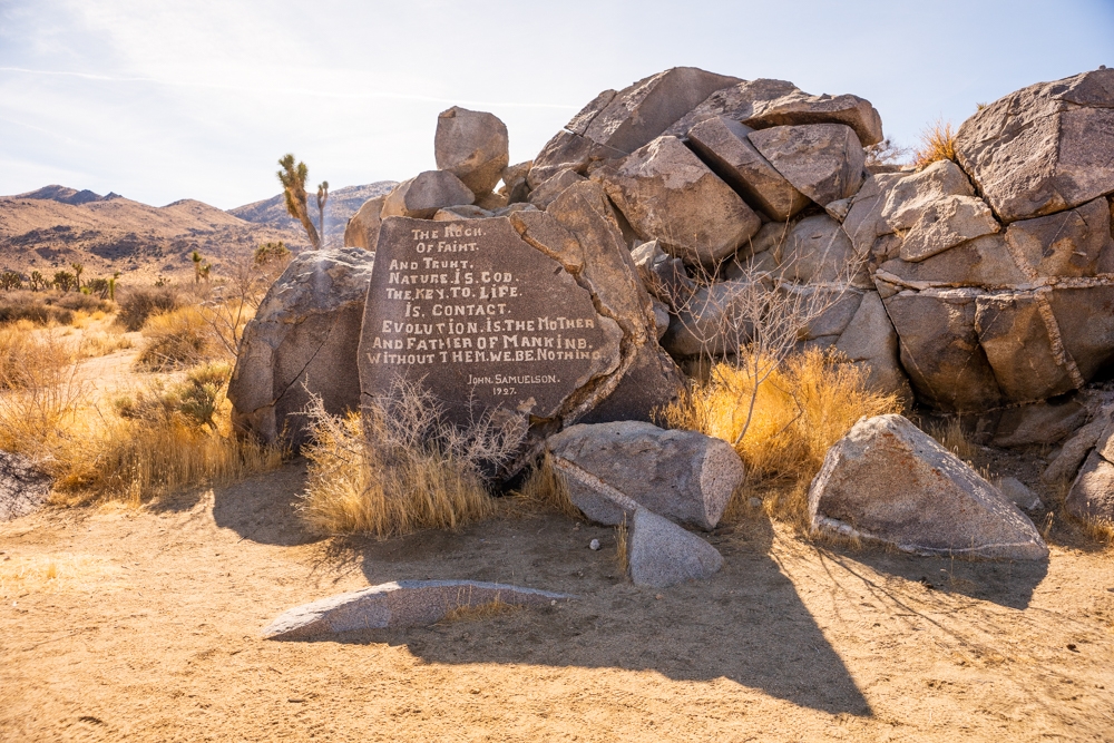 History of Samuelson’s Rocks