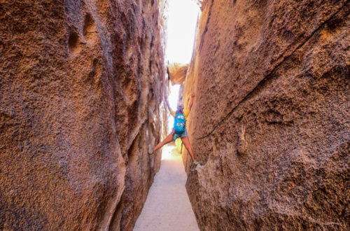 Exploring the Hall of Horrors in Joshua Tree National Park