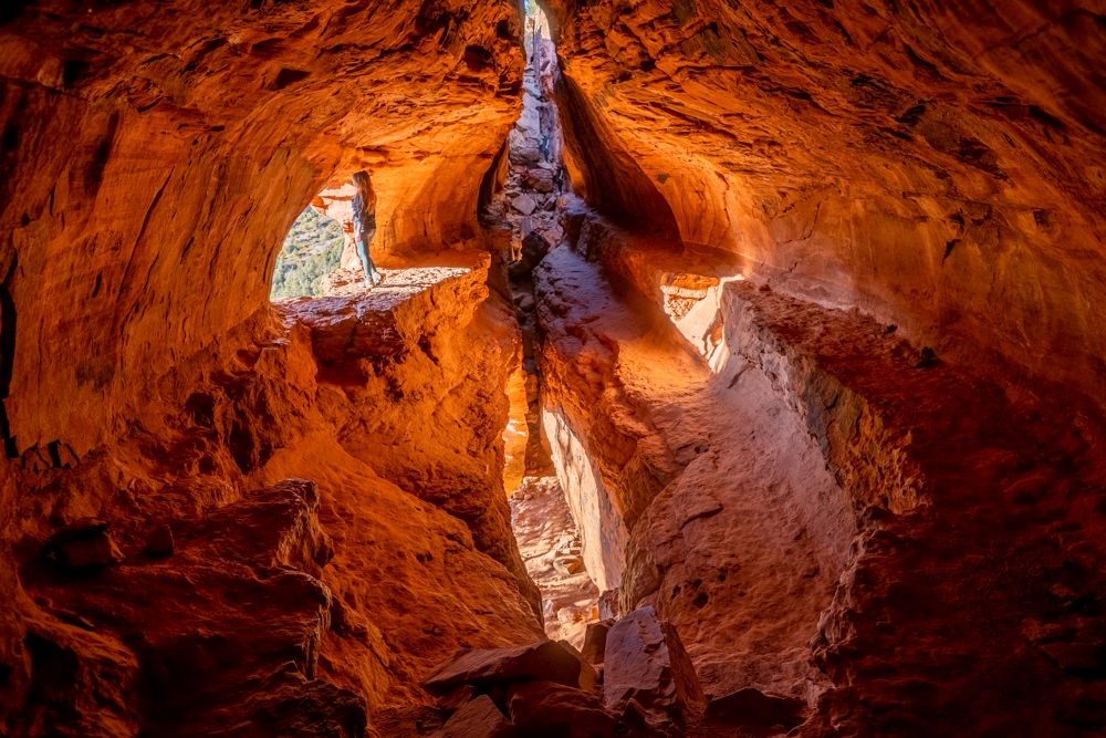 Soilder Pass Trail and Cave in Sedona, AZ