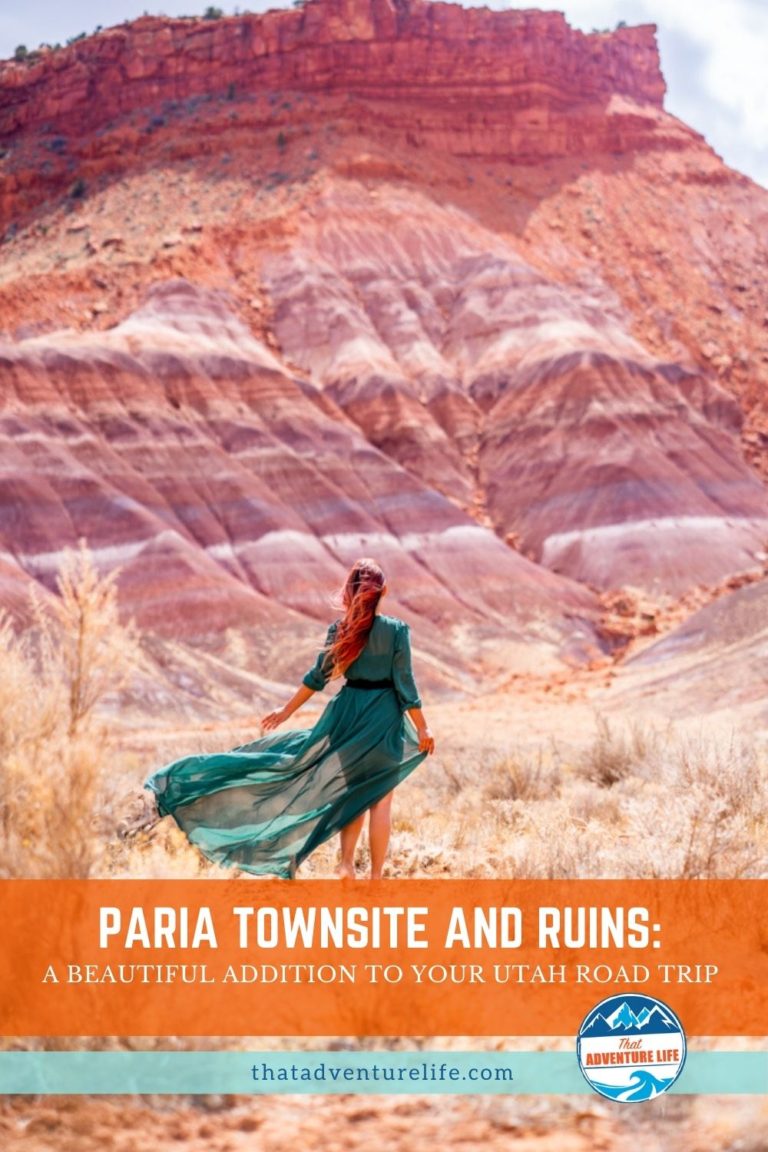 Paria Townsite and Ruins Pinterest Pin 2