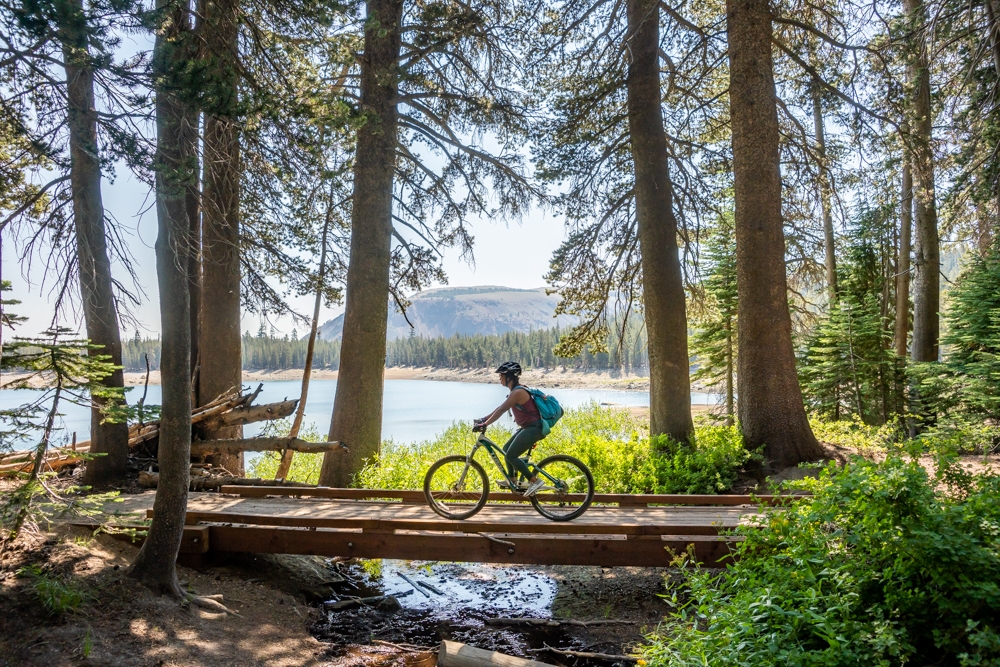 Horseshoe Lake Trail - A Wonderful Beginner Bike Trail in Mammoth Lakes, CA