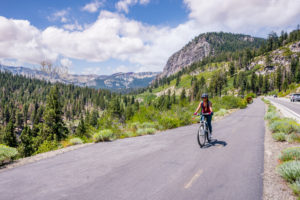 Lakes Basin Bike Path in Mammoth Lakes, CA