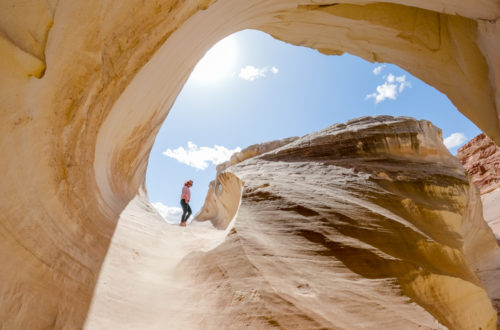 Hike to The Nautilus, a Unique Rock Formation Near Kanab, Utah