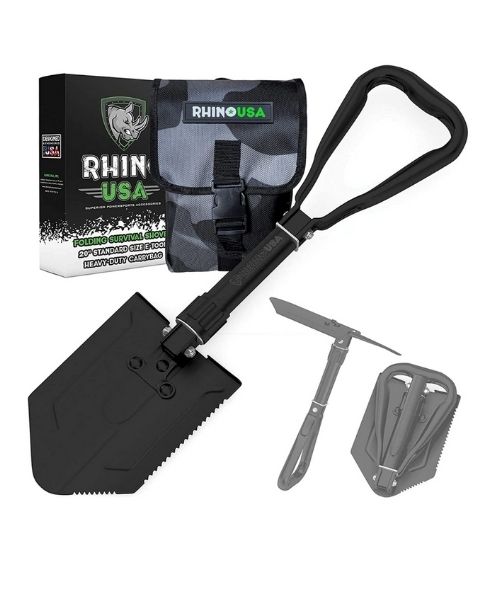 Rhine USA Folding Survival Shovel