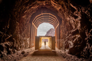 Historic Railroad Trail, a Beautiful Trail to Hoover Dam, Nevada