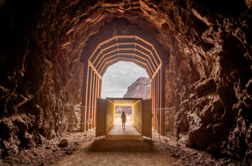 Historic Railroad Trail, a Beautiful Trail to Hoover Dam, Nevada