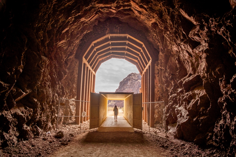 Historic Railroad Trail, a Beautiful Trail to Hoover Dam, Nevada