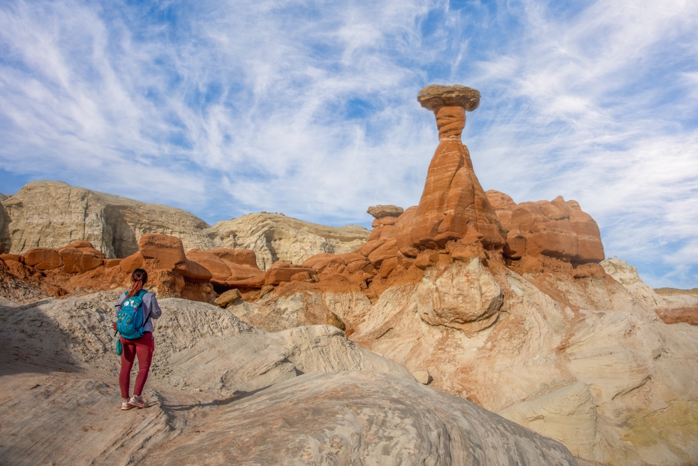 Toadstool Hoodoos in Utah, an Easy Yet Beautiful Hike