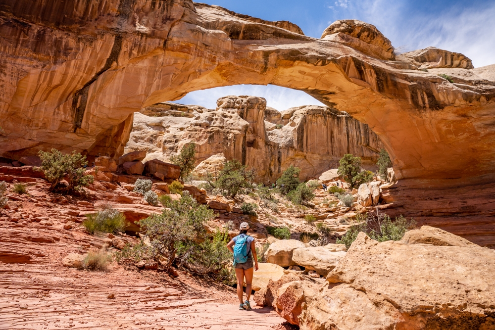 Hickman Bridge, an Easy Hike to a Beautiful Natural Bridge