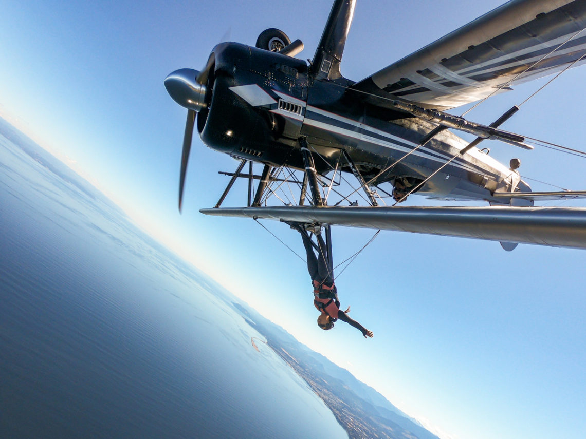 Wing Walking with Mason Wing Walking Academy