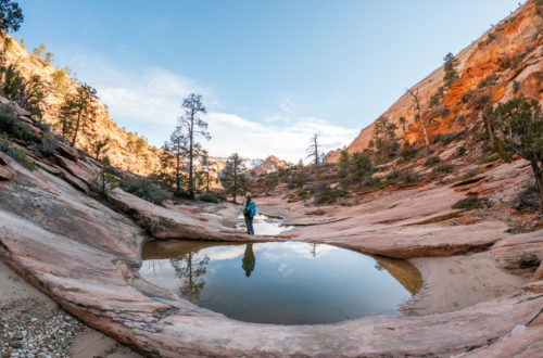 Cascade Falls - A Wonderful Unofficial Trail in Zion National Park