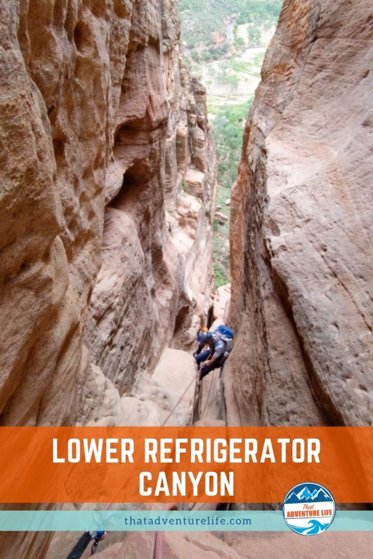 Canyoneering Lower Refrigerator Canyon | Zion National Park