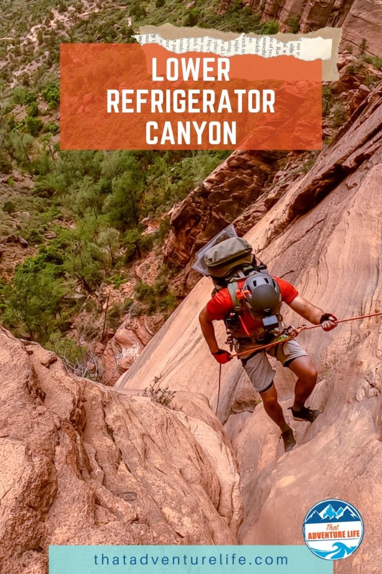 Canyoneering Lower Refrigerator Canyon | Zion National Park