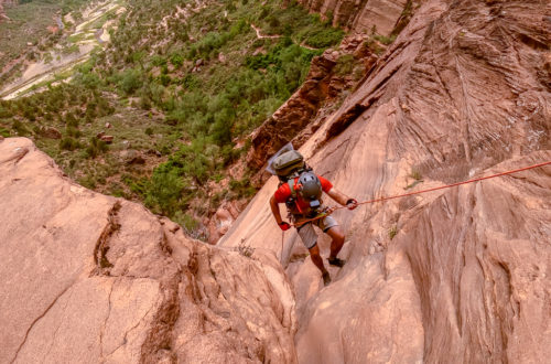 Canyoneering Lower Refrigerator Canyon | Zion National Park