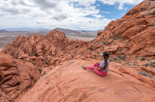 Calico Tanks Trail in Red Rock Canyon in Las Vegas, NV