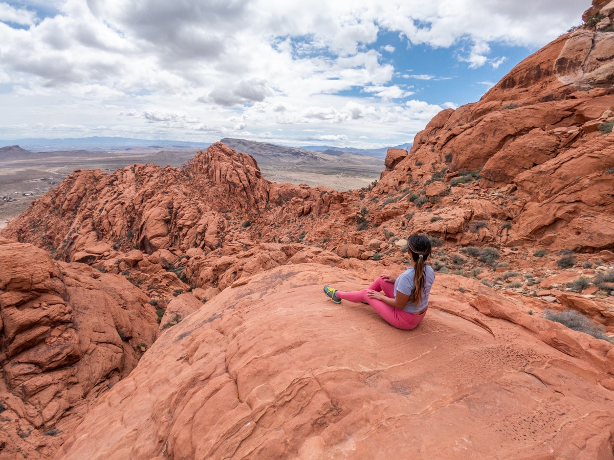 Calico Tanks Trail in Red Rock Canyon in Las Vegas, NV