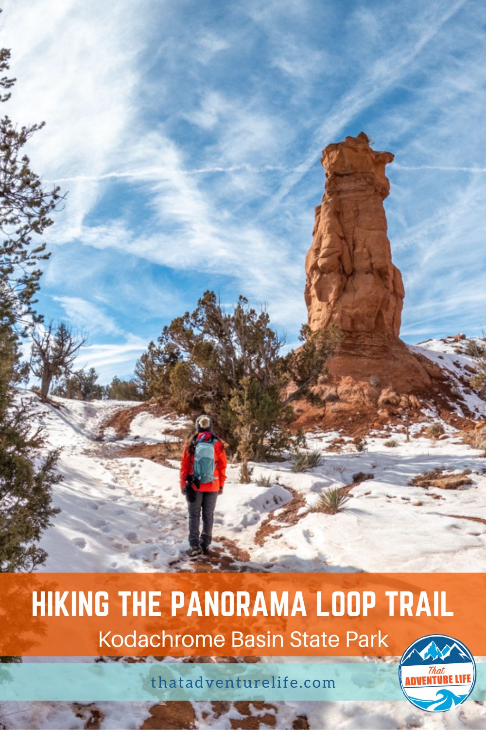Panorama Loop Map Hiking the Panorama Loop Trail in Kodachrome Basin State Park, UT ...
