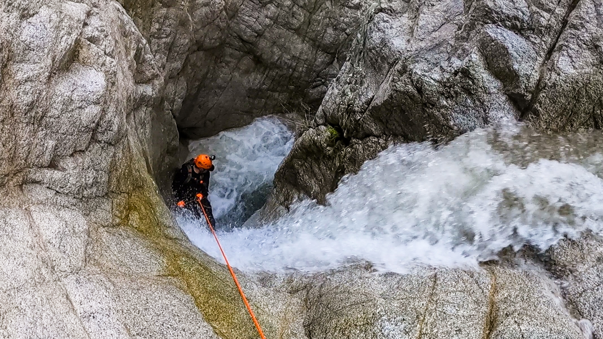 Guide to Canyoneering Little Santa Anita (LSA) Canyon - High Flow