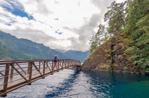 How to Find Devil's Punchbowl via Spruce Railroad Trail | WA