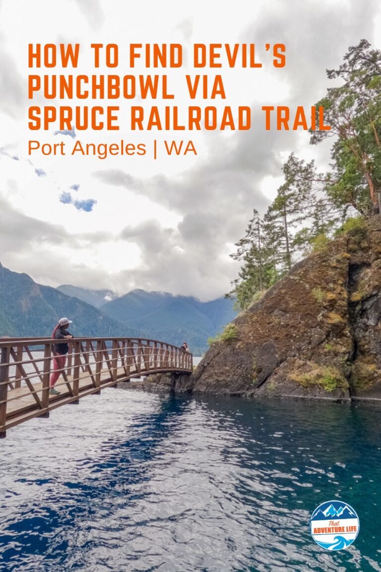 How to Find Devil's Punchbowl via Spruce Railroad Trail | WA Pin 2