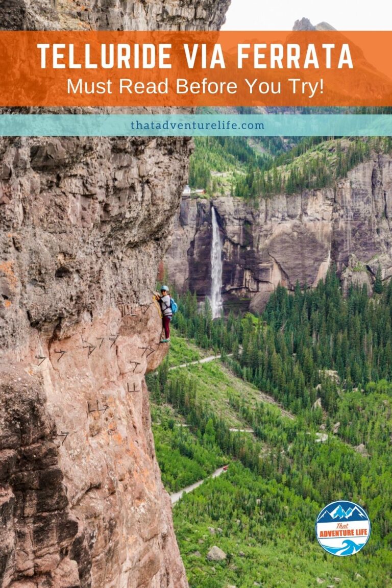 Telluride Via Ferrata | Must Read Before You Try! Pin 1