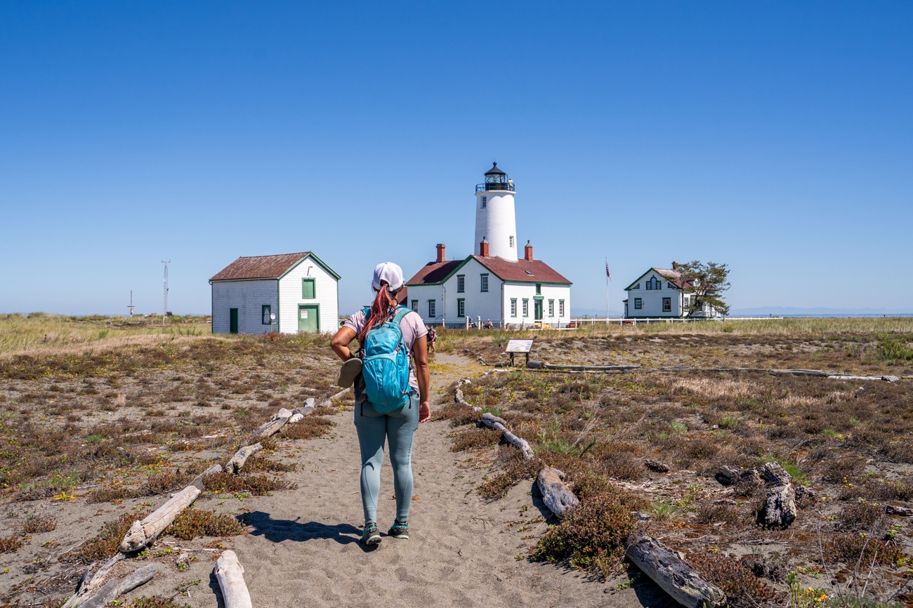 Dungeness Spit Trail, the longest sand spit in North America | Olympic Peninsula, WA