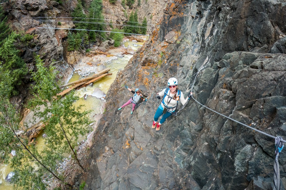 Ouray Via Ferrata Upstream Route