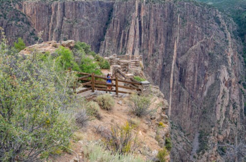 South Rim Road, the Best Way to Visit Black Canyon of Gunnison NP