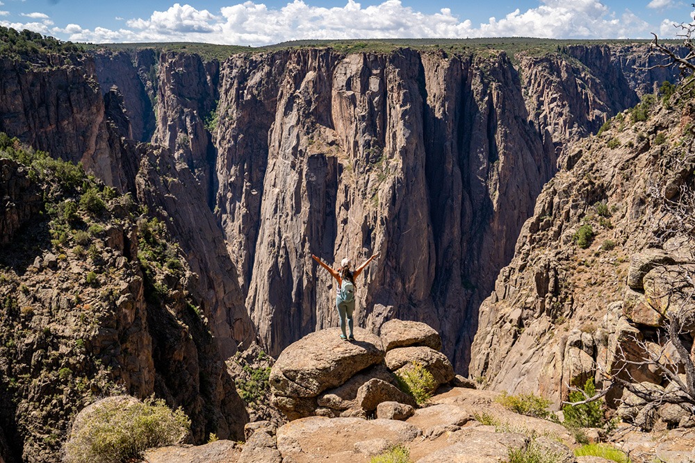 Exclamation Point in Black Canyon of the Gunnison National Park