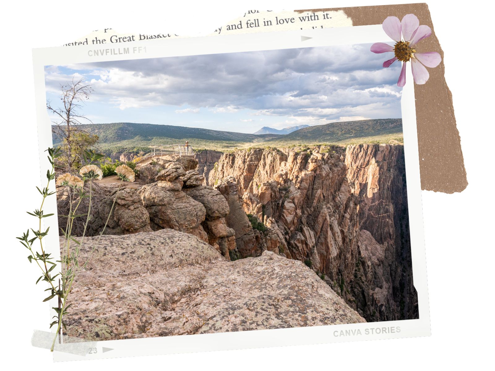 Rock Point - South Rim Road, the Best Way to Visit Black Canyon of Gunnison NP