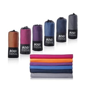 Camping: BOGI Microfiber Quick Dry Sports Towel